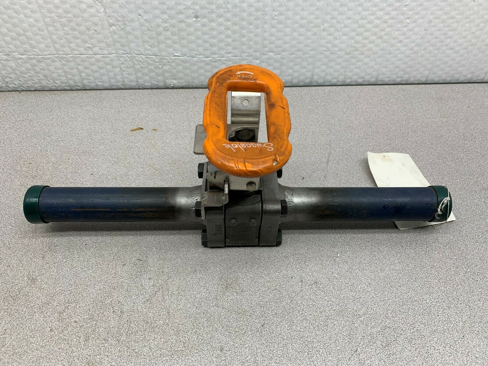 NEW NO BOX SWAGELOK STEAM SERIES BALL VALVE SS65PW16P80-6-LLK