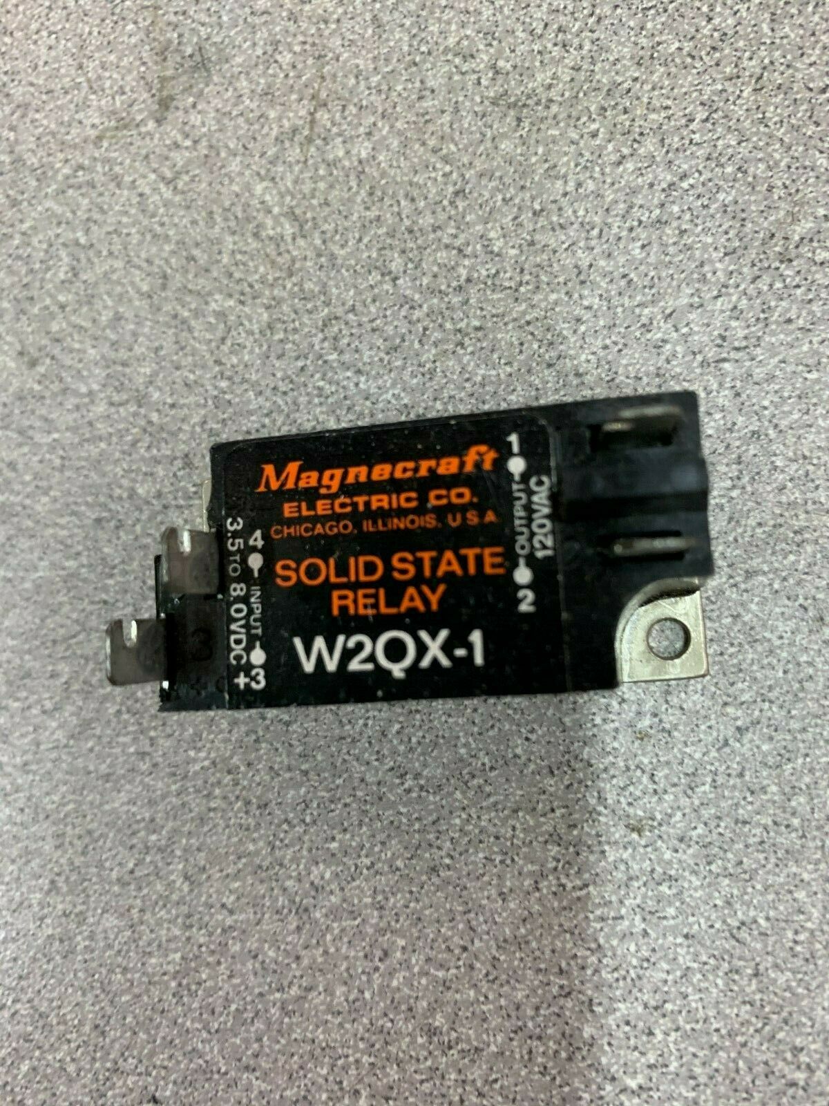 NEW NO BOX MAGNECRAFT RELAY W2QX-1