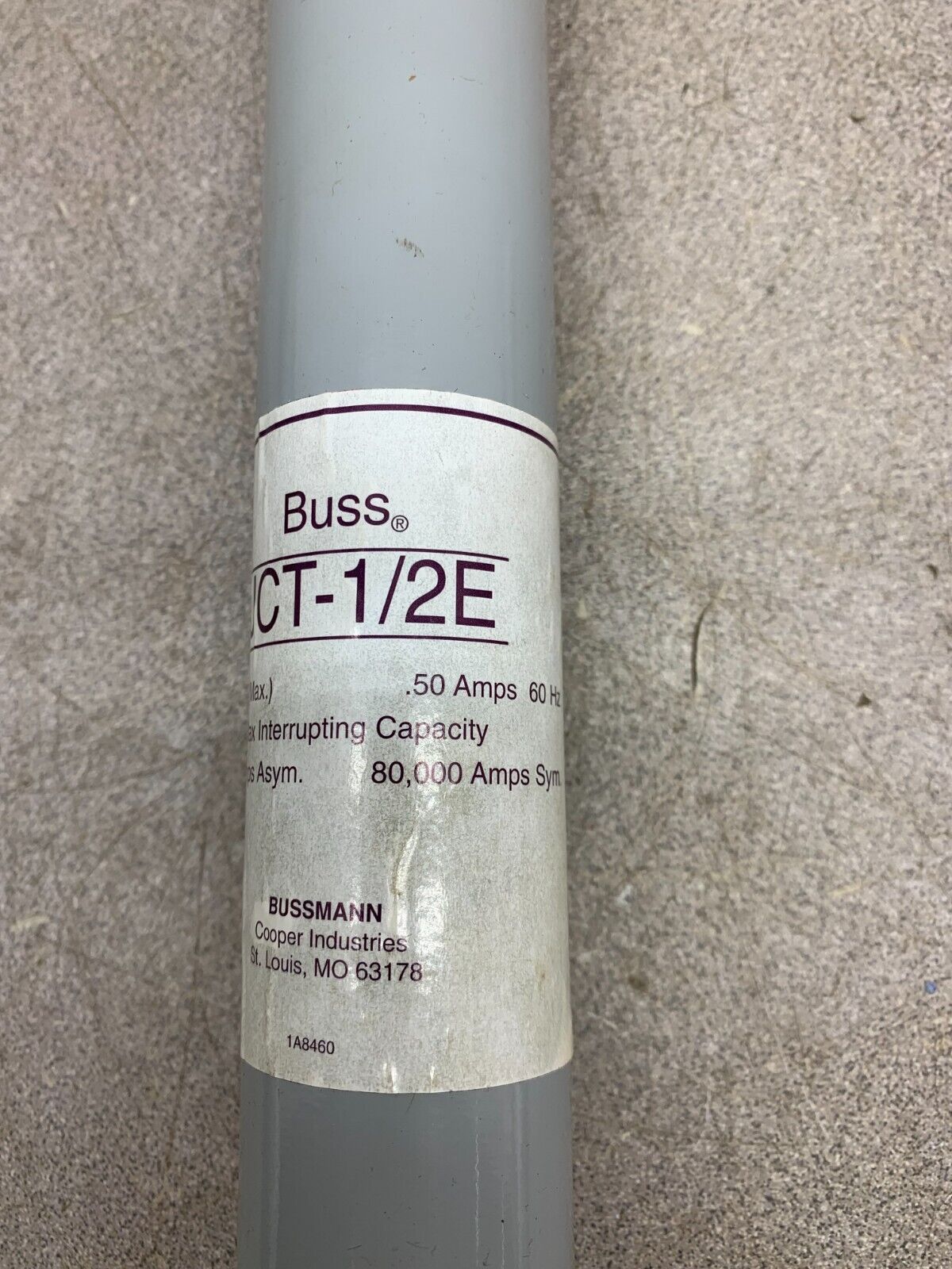 NEW NO BOX Buss Bussmann Fuse 15,500 VAC .50 Amp JCT-1/2E