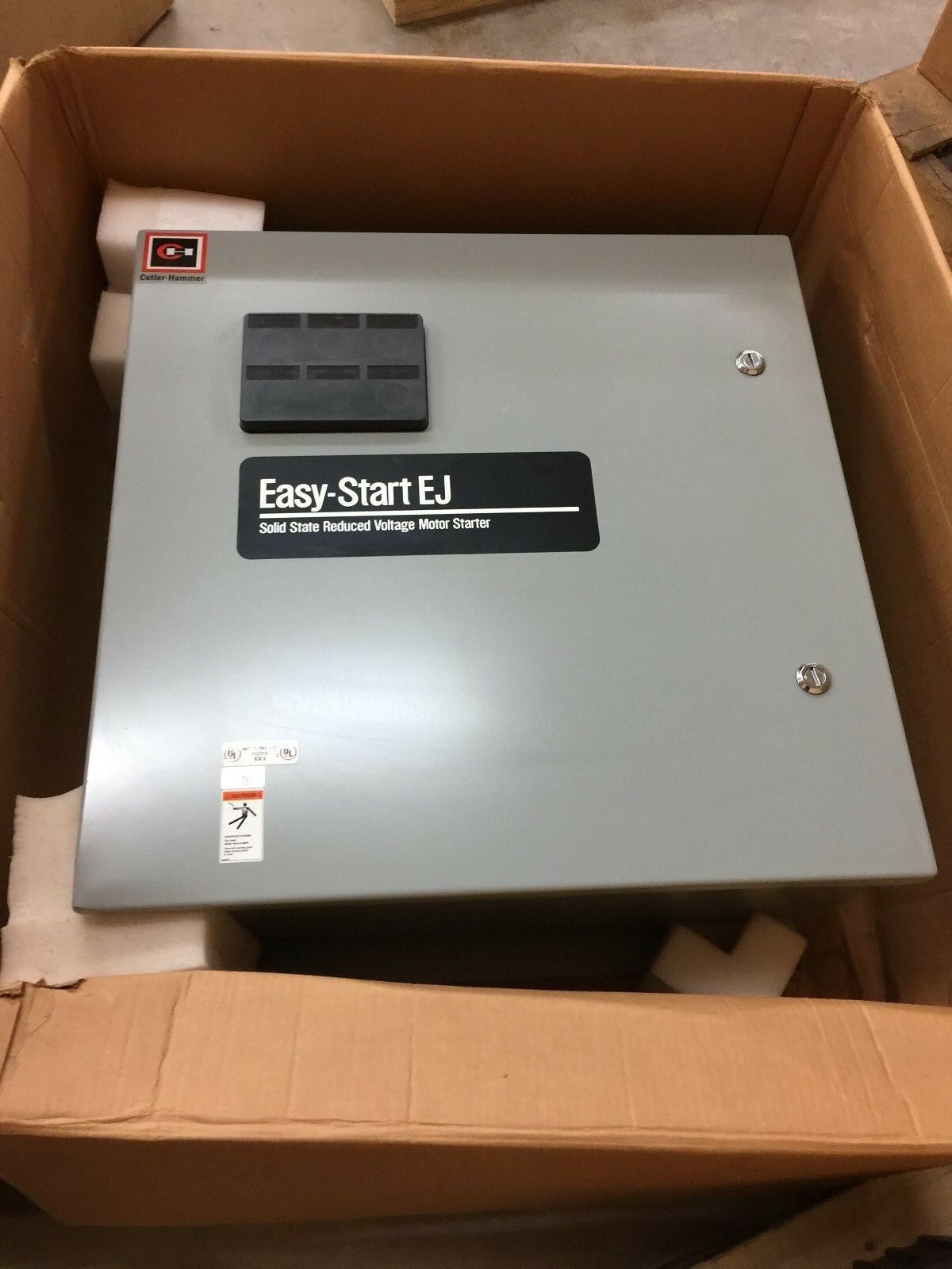 NEW CUTLER-HAMMER EASY-START SOLID STATE REDUCED VOLTAGE MOTOR STARTER EJ075-4ER