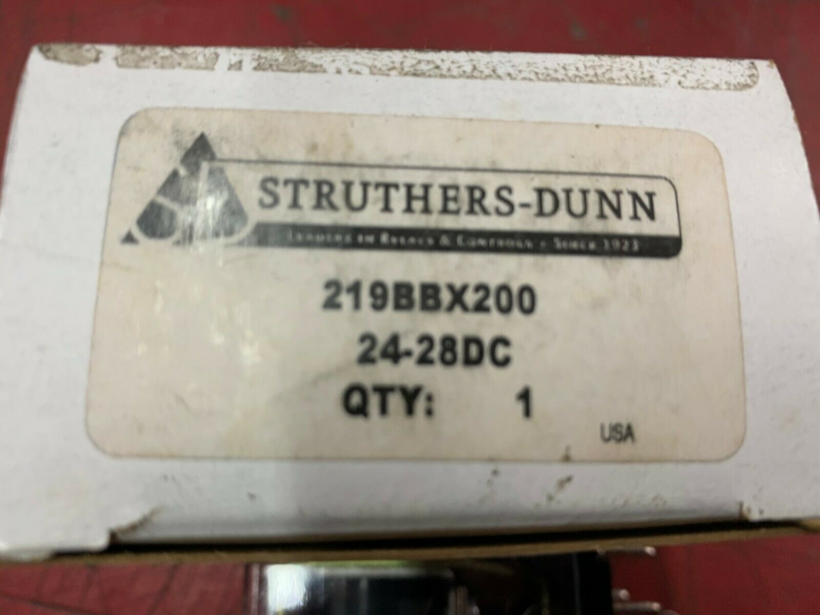 NEW IN BOX STRUTHERS-DUNN 24/28VDC. RELAY 219BBX200