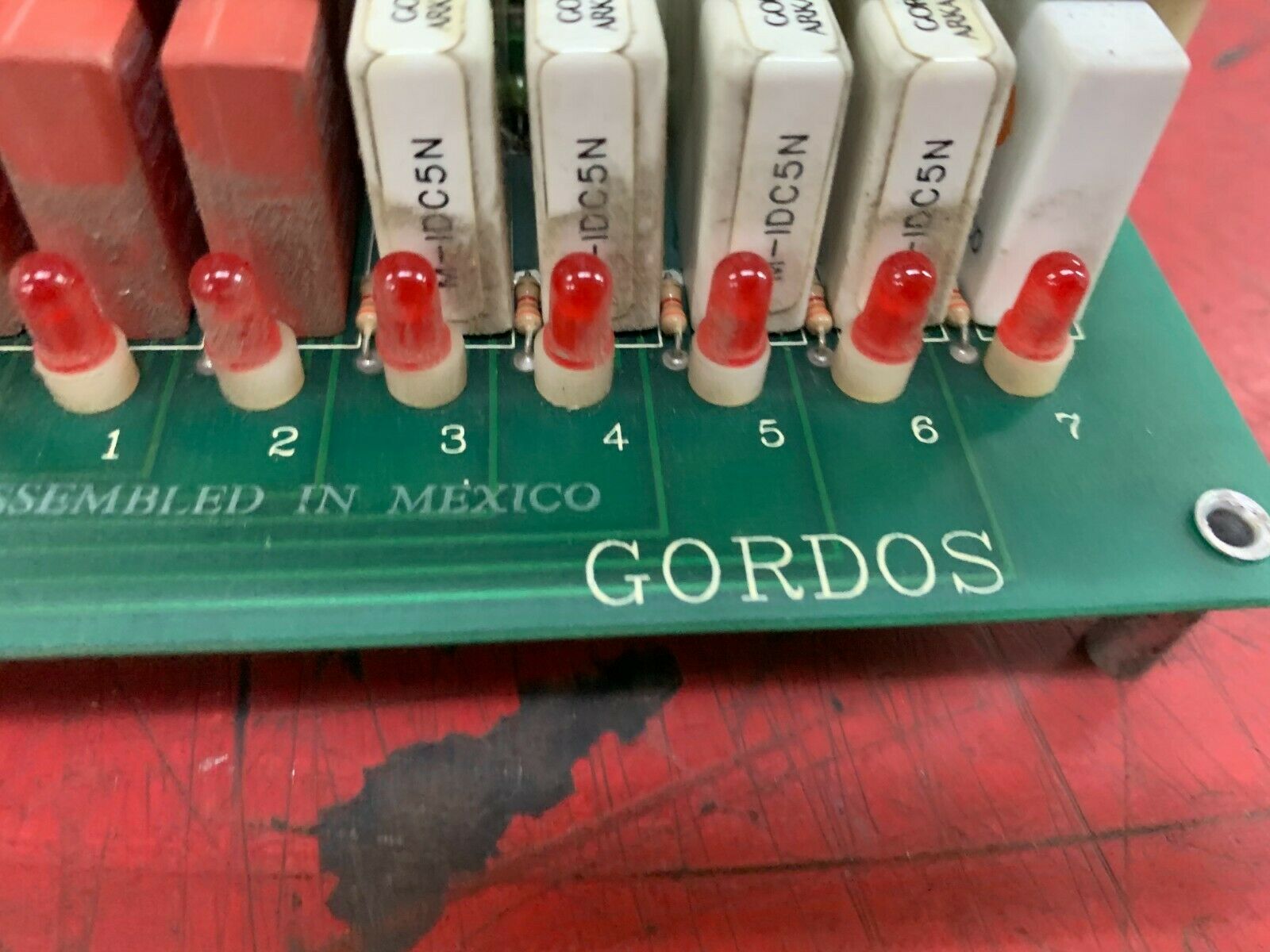 USED GORDOS CIRCUIT BOARD PB-8M