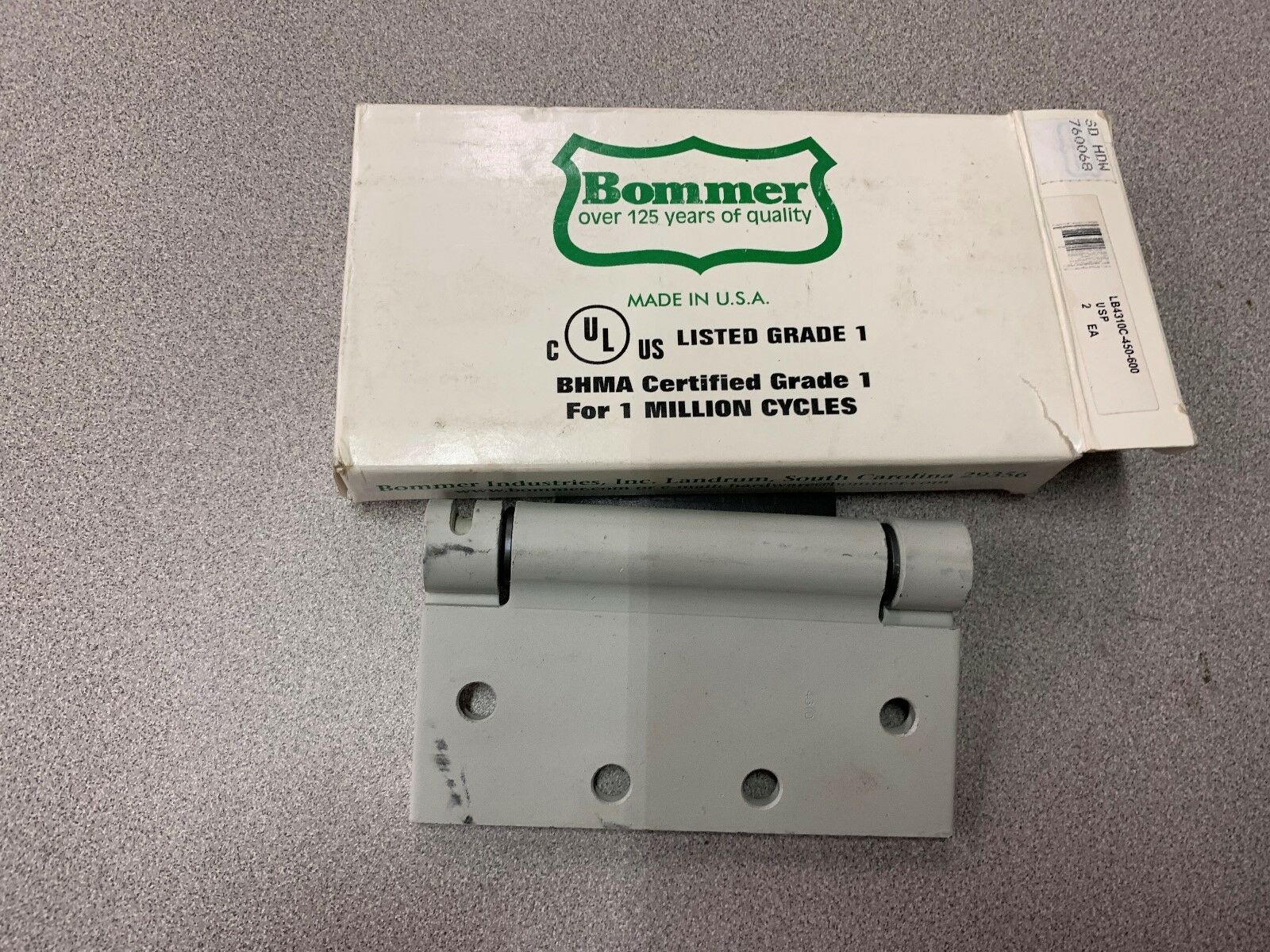 NEW IN BOX BONNER HANDLE LB4310C-450-600