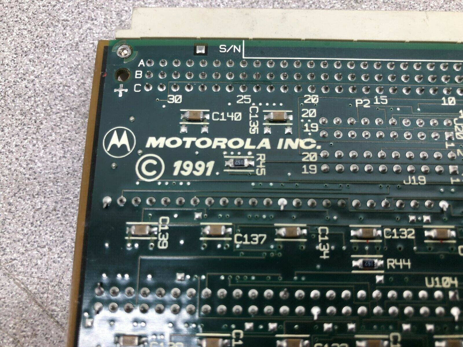 USED MOTOROLA INC CIRCUIT BOARD 64-W6667B01B REV B1