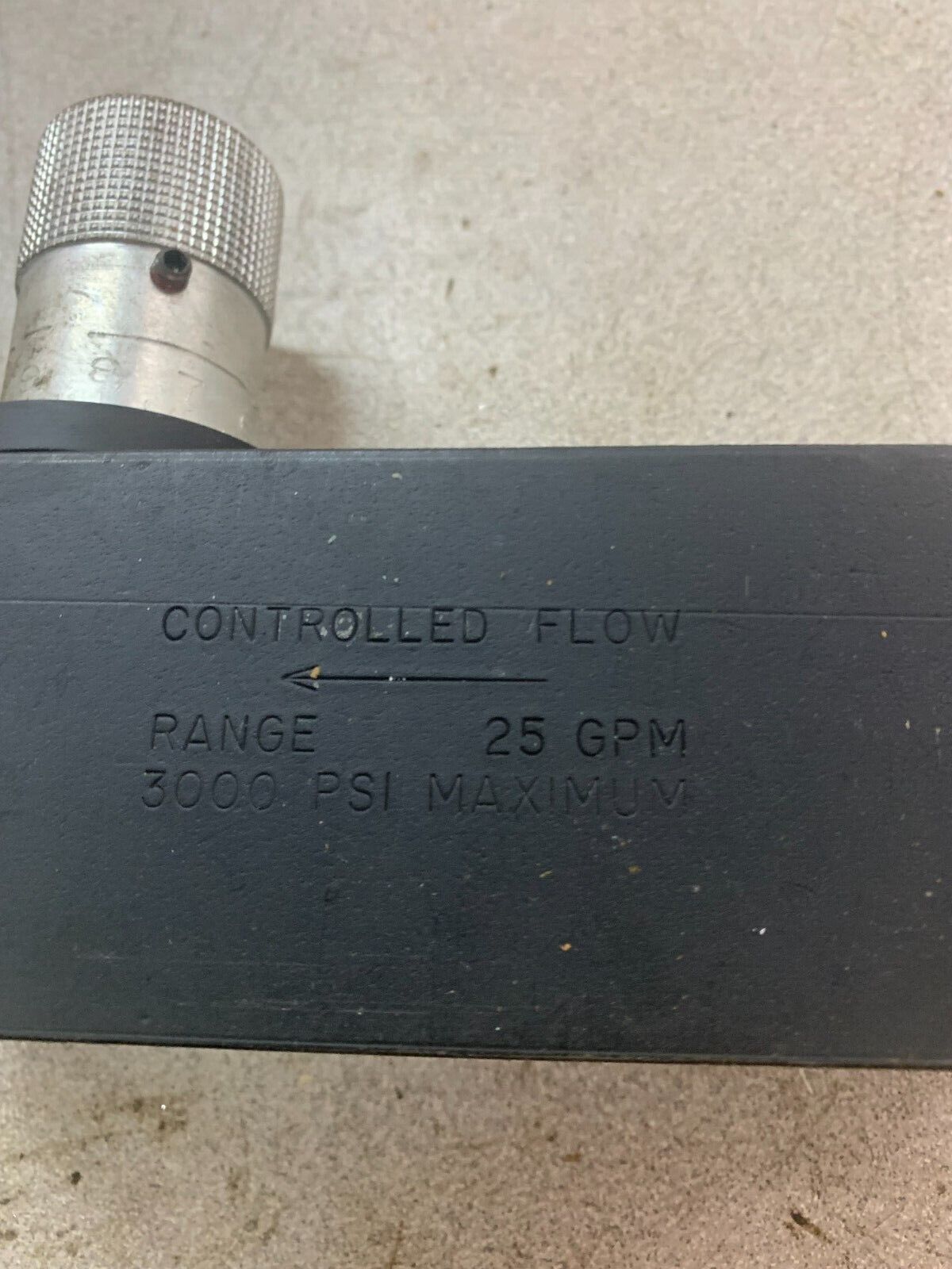 NEW NO BOX PARKER FLOW CONTROL VALVE PC M1200S