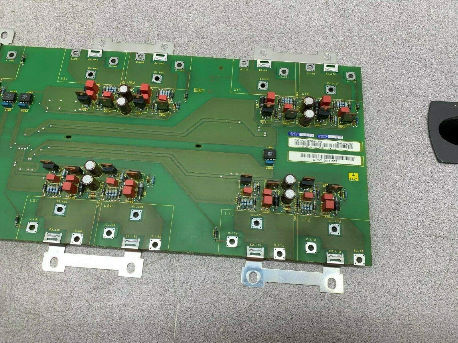 USED SIEMENS CONTROL MODULE BOARD 6SE7033-2EG84-1JF0