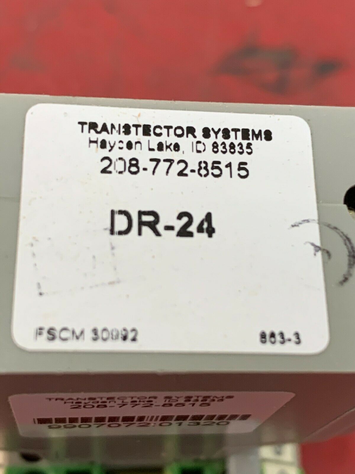 NEW NO BOX TRANSTECTOR SYSTEMS SURGE PROTECTOR DR-24
