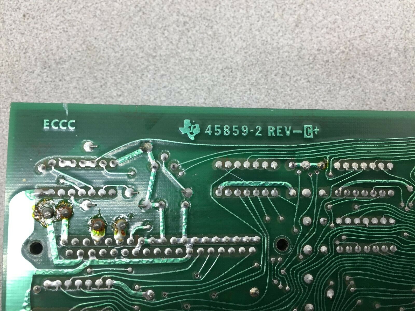 USED TEXAS INSTRUMENTS CONTROL BOARD 45859-2