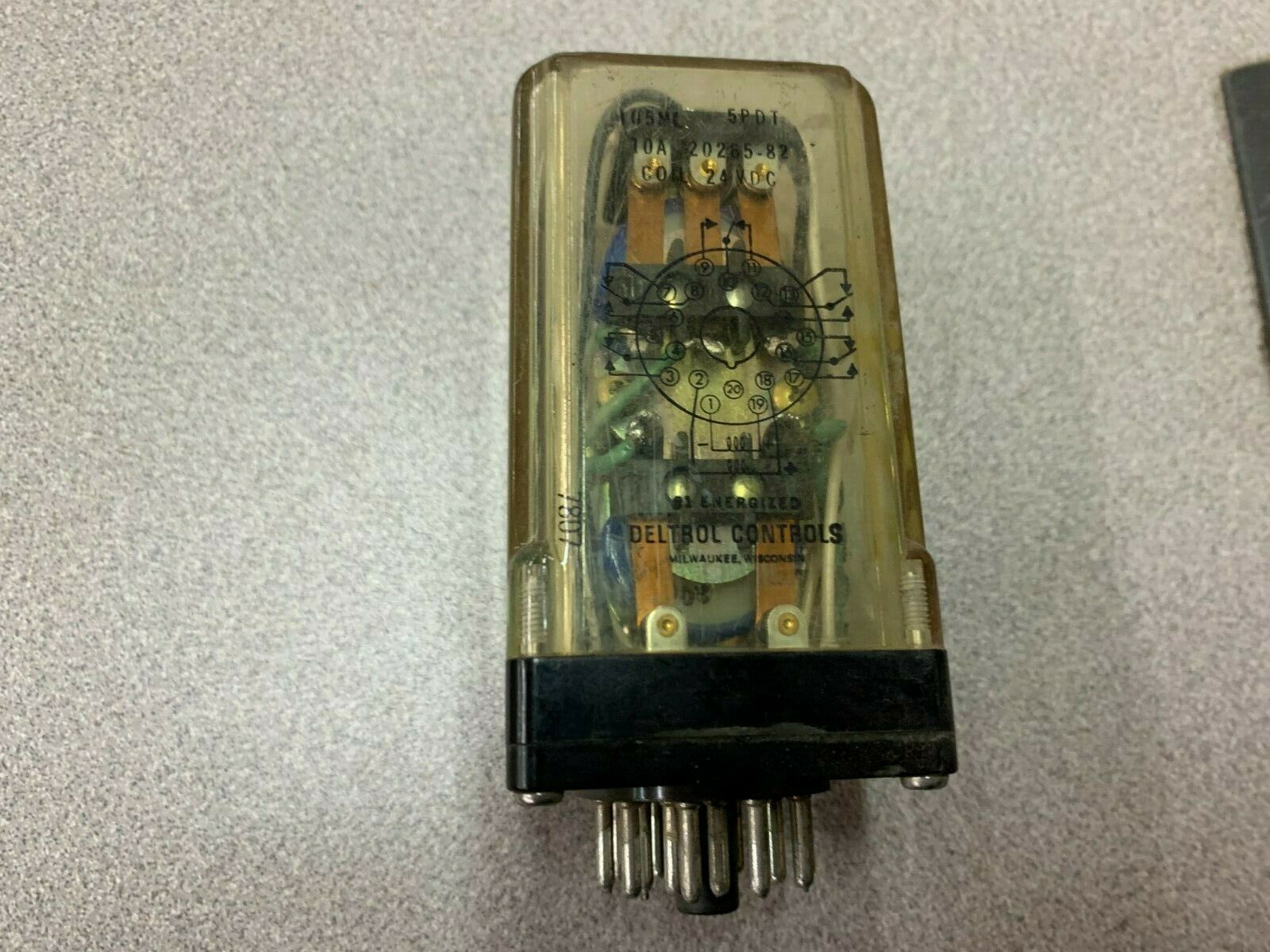 USED DELTROL RELAY 105ML5PDT