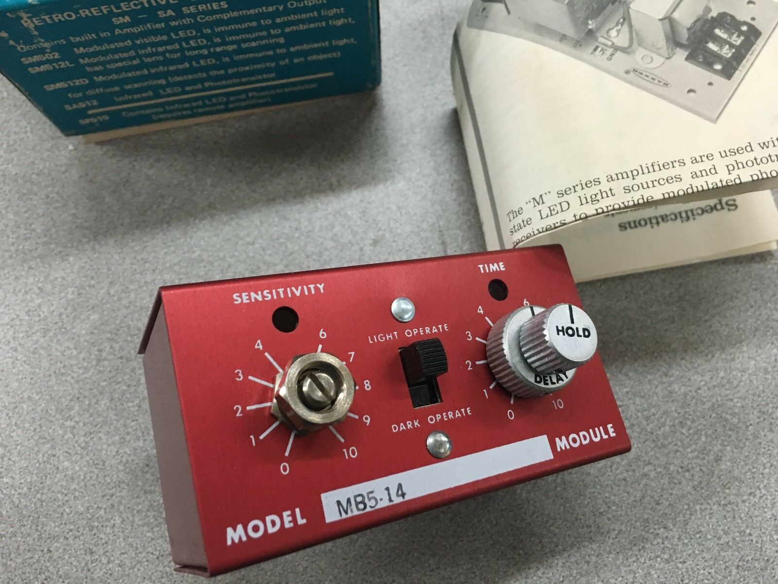 NEW IN BOX BANNER PLUG-IN MODULE MB5-14 2056