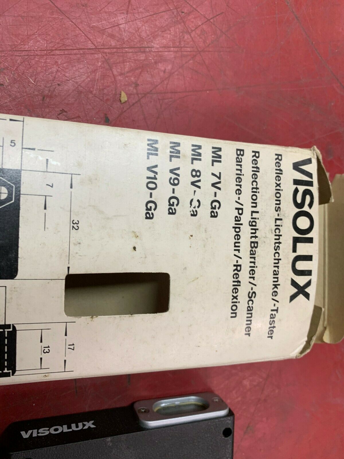 NEW IN BOX VISOLUX SENSOR MLV 9-54