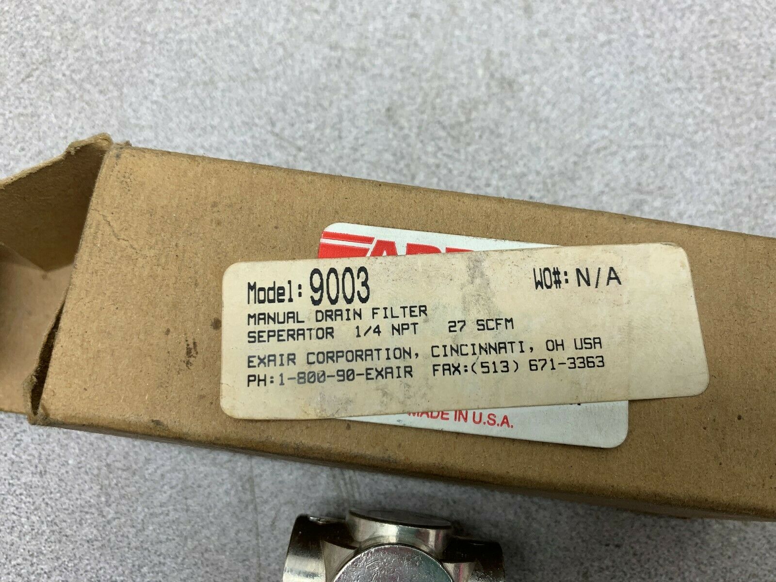 NEW IN BOX ARROW FILTER F300-02