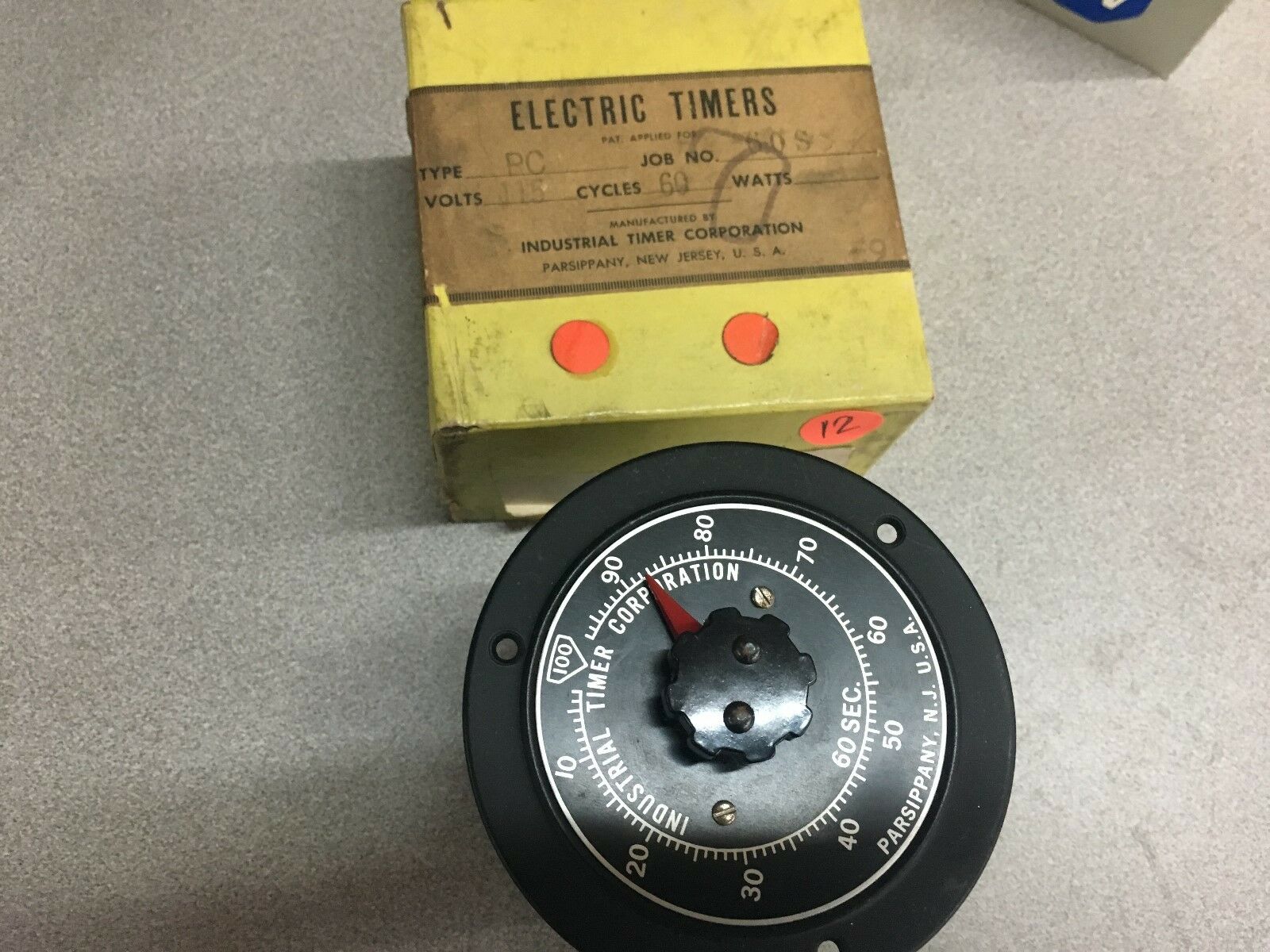 NEW IN BOX ELECTRIC TIMERS PC 60S