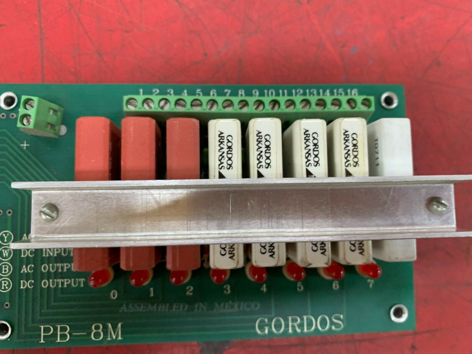 USED GORDOS CIRCUIT BOARD PB-8M