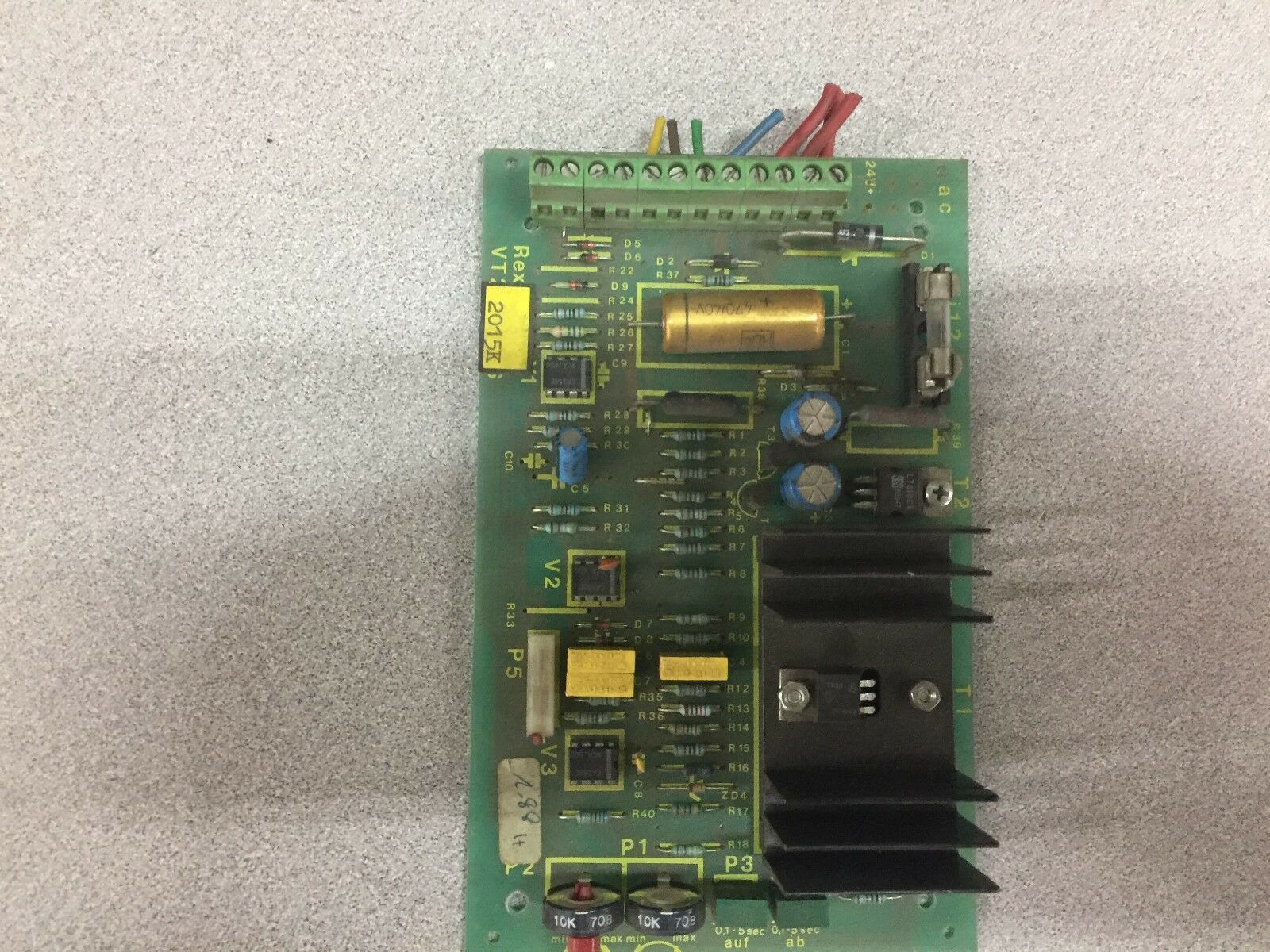 USED REXROTH CIRCUIT BOARD VT2015K