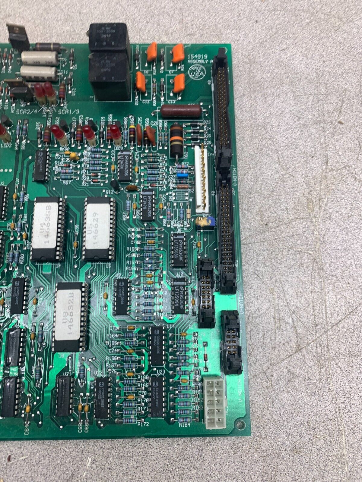 USED MILLER ELECTRIC CONTROL BOARD 154919