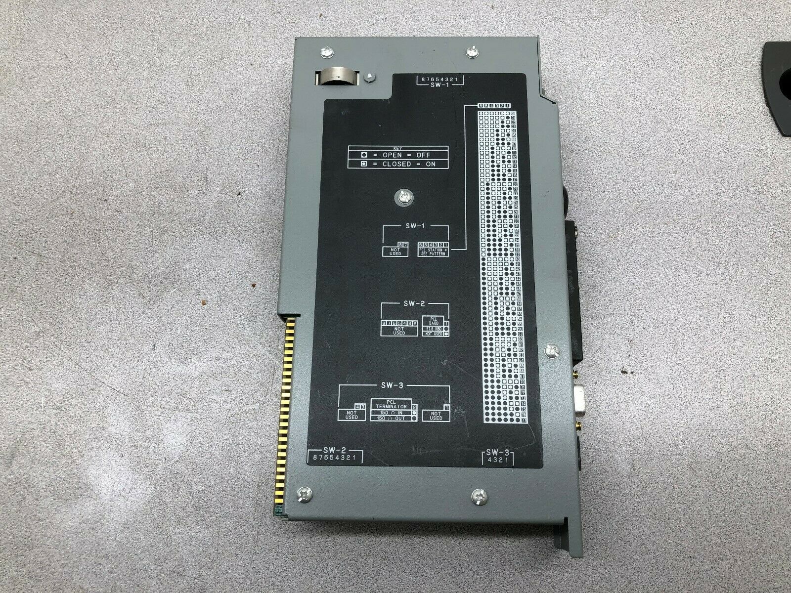 USED ALLEN BRADLEY PLC-5/10 PROCESSOR MODULE 1785-LT4 A