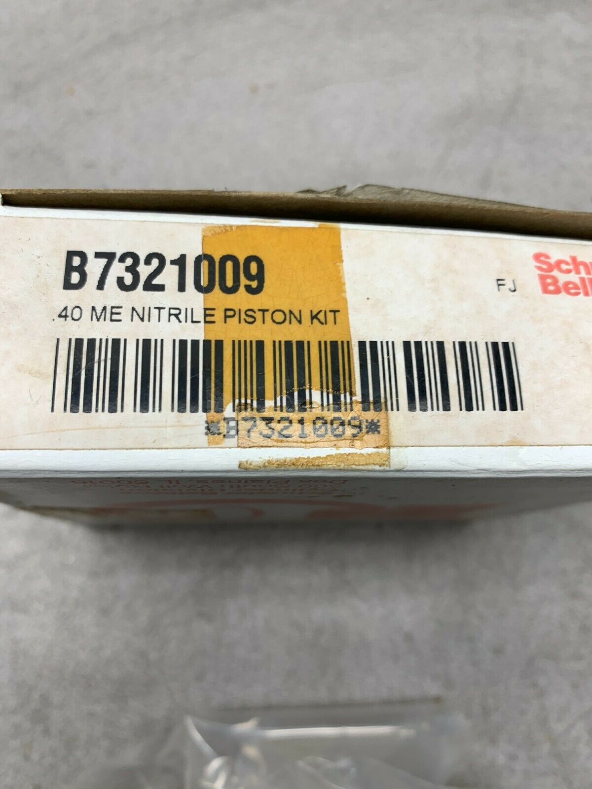 NEW IN BOX SCHRADER BELLOWS PISTON KIT B7321009
