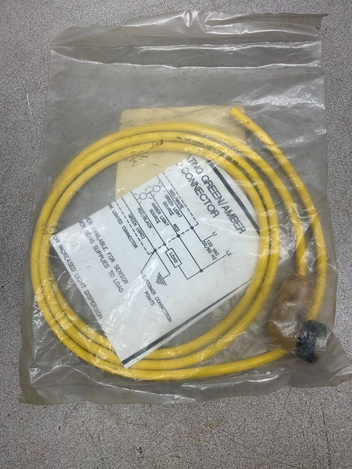 NEW IN PACKAGE ALLEN-BRADLEY QD CORDSET 889N-L3AFA-6F SERIES A