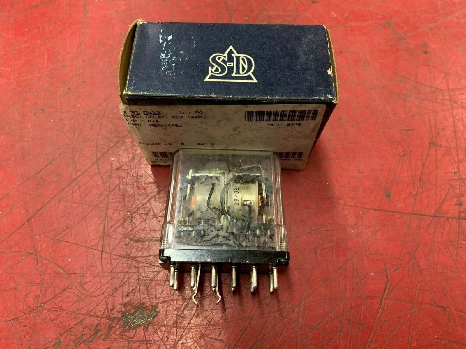 NEW IN BOX STRUTHERS-DUNN 115 VAC. RELAY RSX11440J