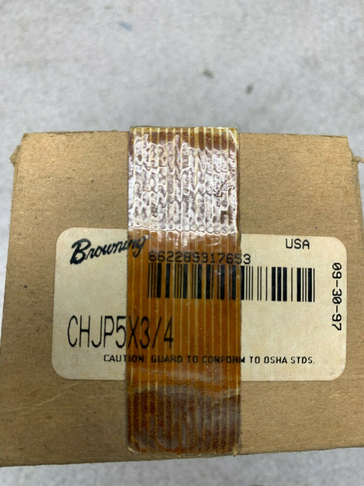 NEW IN BOX BROWNING JAW COUPLING CHJP5X3/4