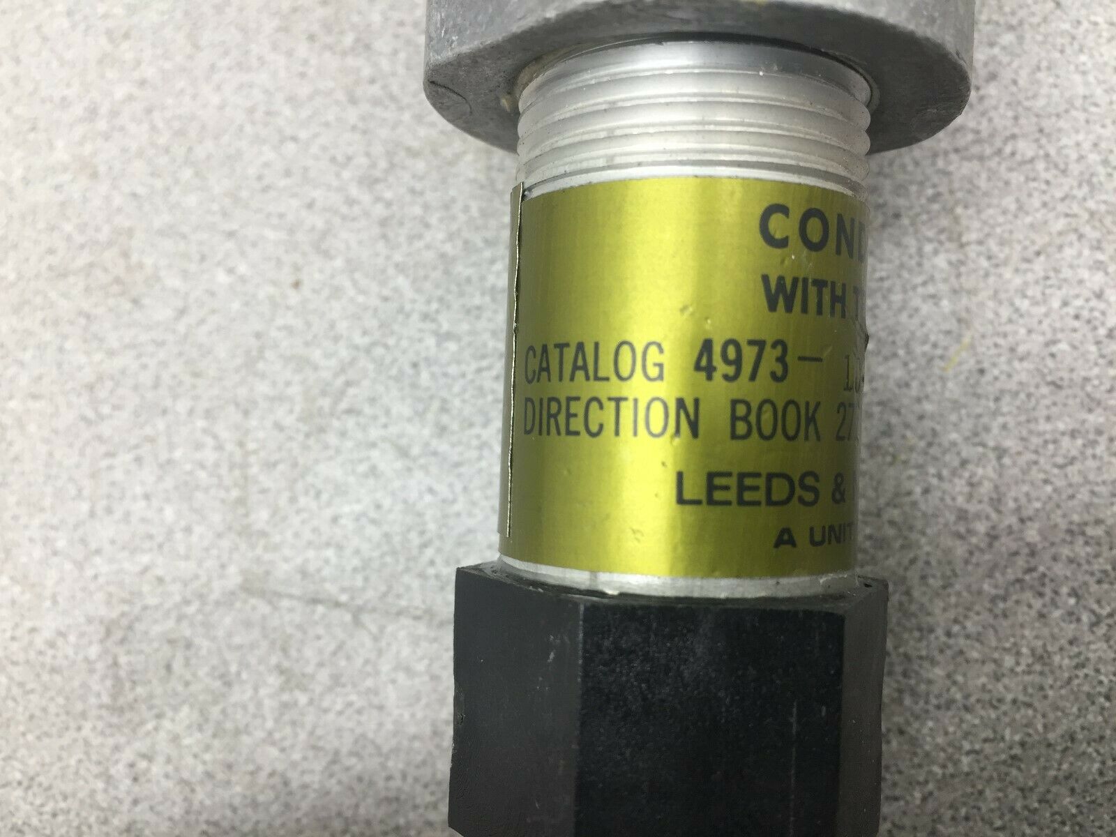 NEW NO BOX LEEDS & NORTHRUP CONDUCTIVITY CELL COMPENSATOR 4973-10-305-1-000