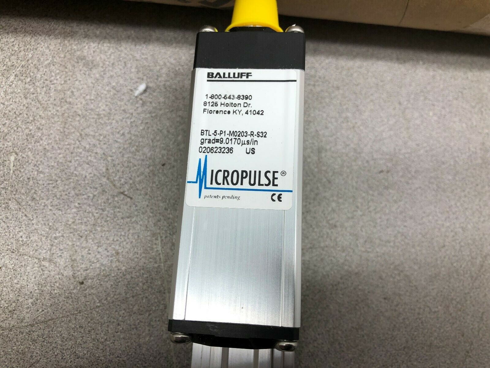 NEW IN PACKAGE BALLUFF MICROPULSE LINEAR TRANSDUCER BTL-5-P1-M0203-R-S32