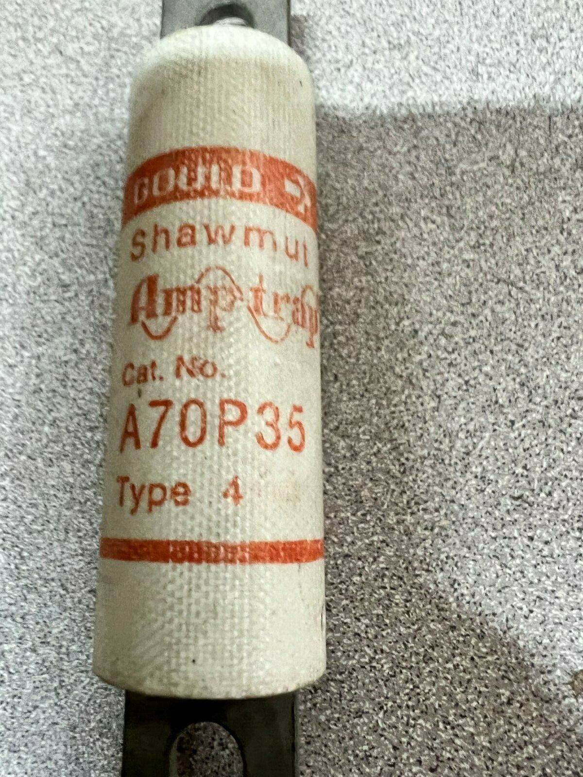 LOT OF 4 NEW NO BOX SHAWMUT FUSE A70P35