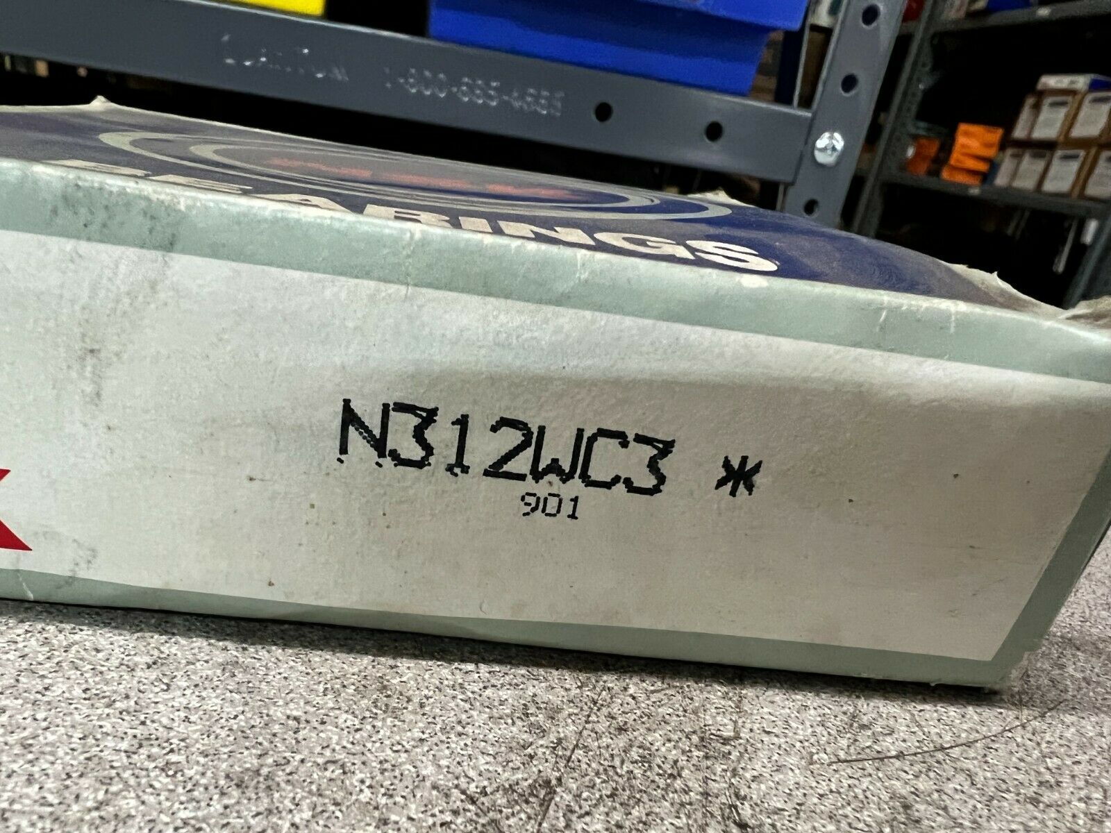 NEW IN BOX NSK N312 CYLINDRICAL ROLLER BEARING N312WC3