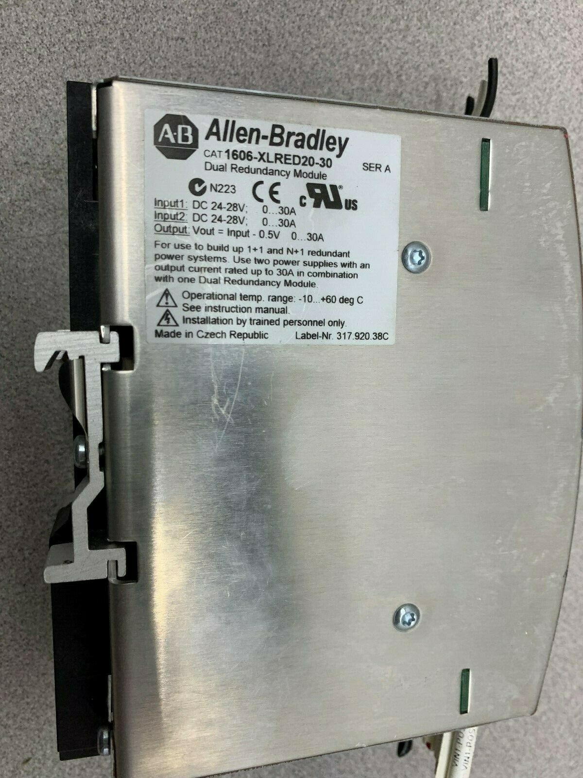 USED ALLEN BRADLEY MODULE 1606-XLRED20-30