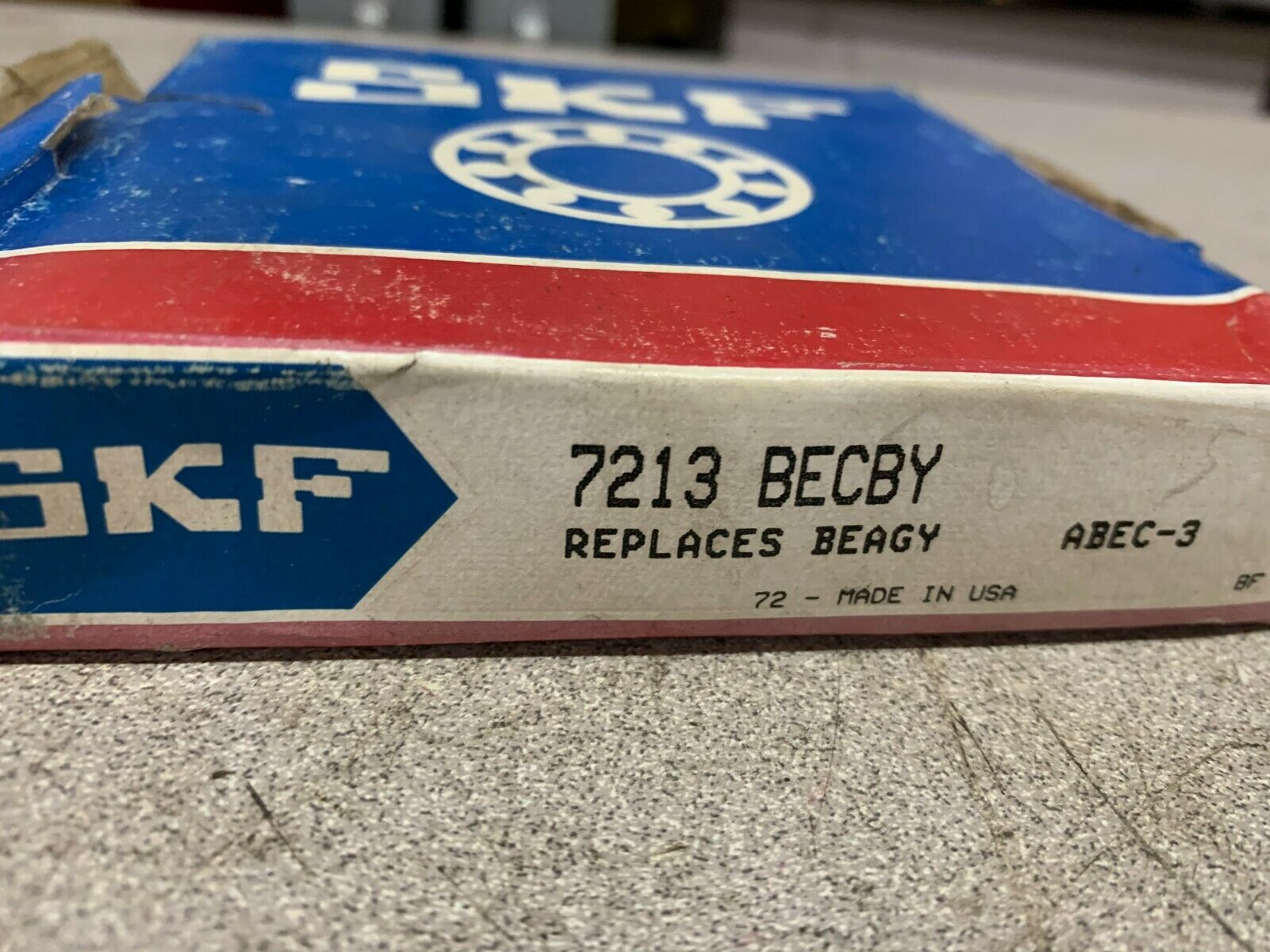 NEW IN BOX SKF BALL BEARING 7213 BECBY