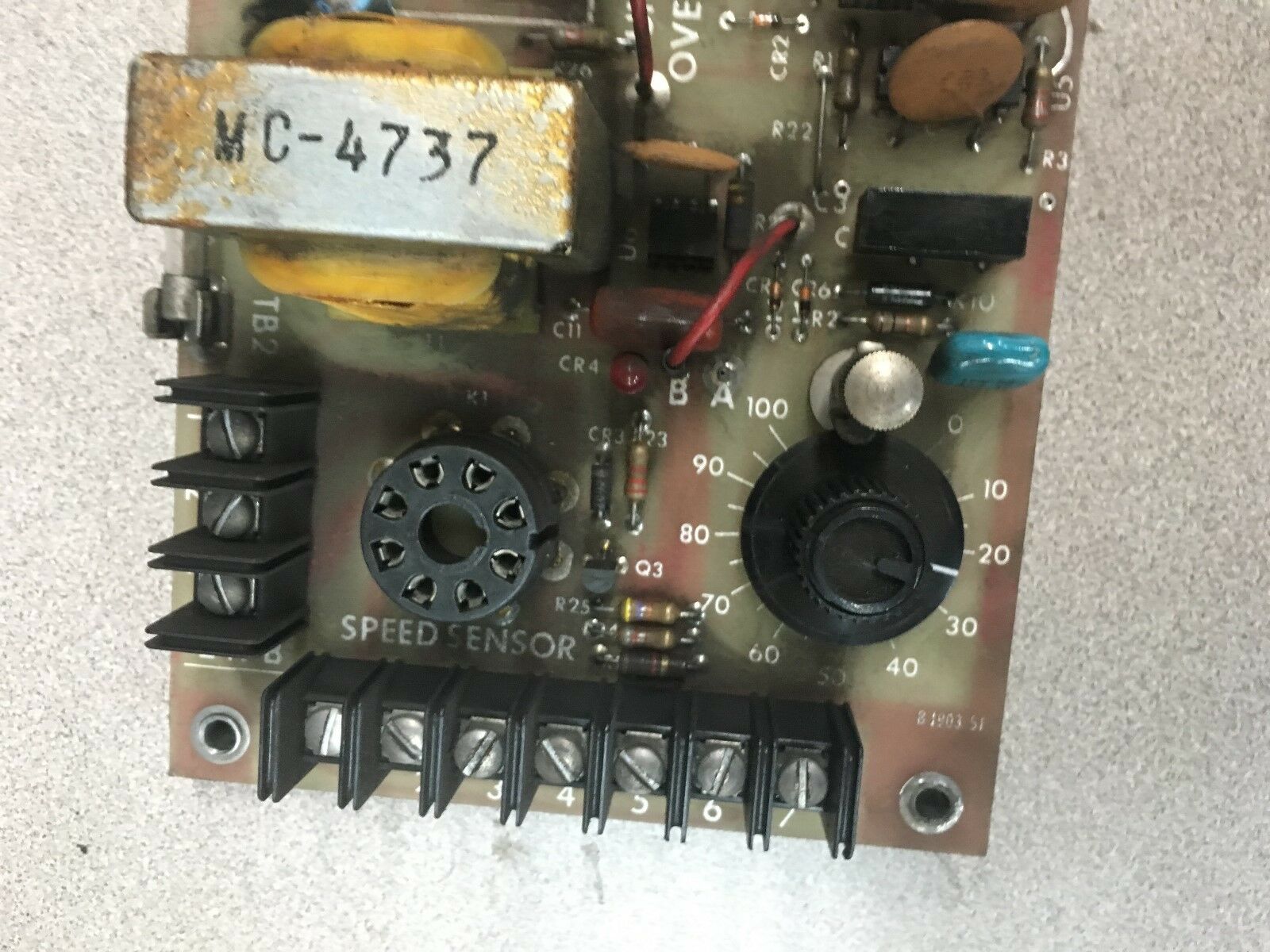 USED MAG-CON CIRCUIT BOARD B-1903-5F