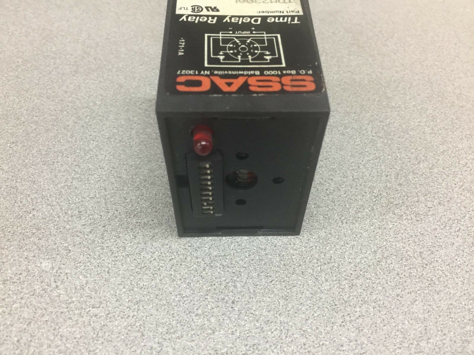 USED SSAC 230VAC TIME DELAY RELAY TDM230AL