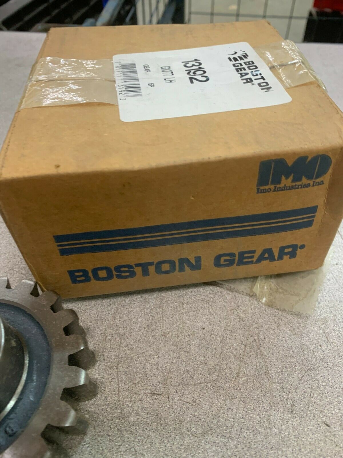 NEW IN BOX BOSTON GEAR 13192 WORM GEAR G1077 LH