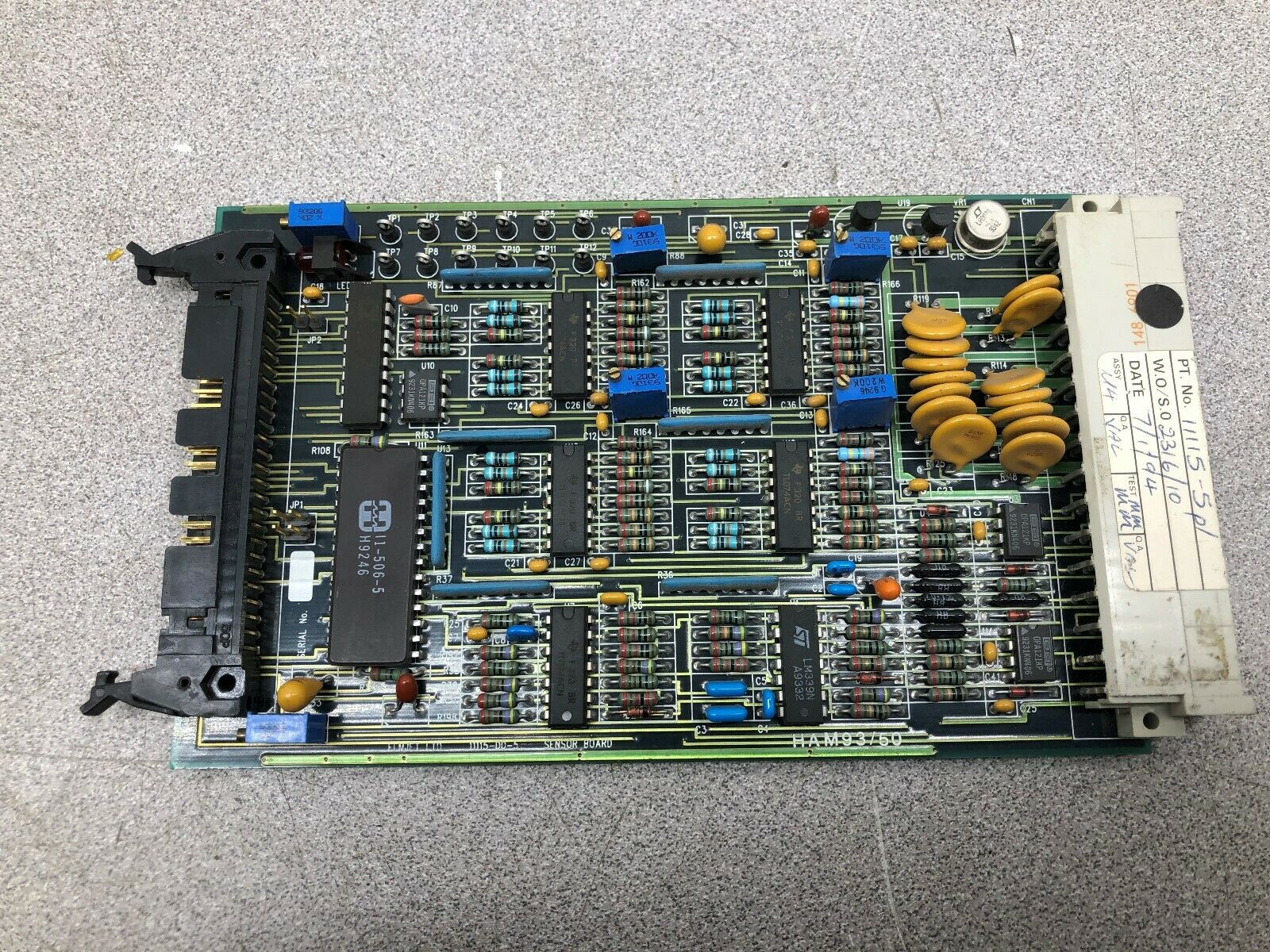 USED ELMJET SENSOR BOARD 11115-DD-5