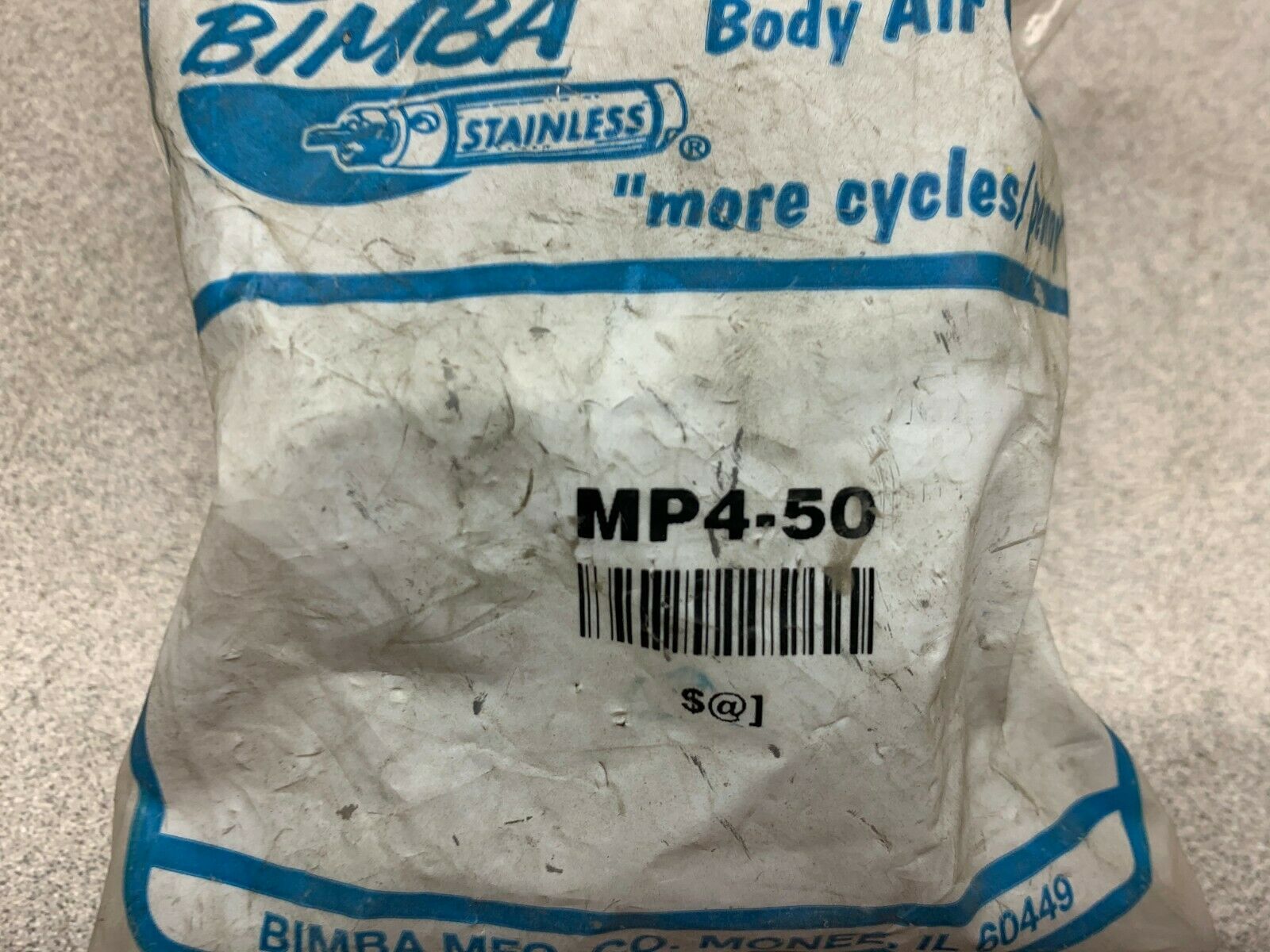 NEW IN PACKAGE BIMBA PART MP4-50