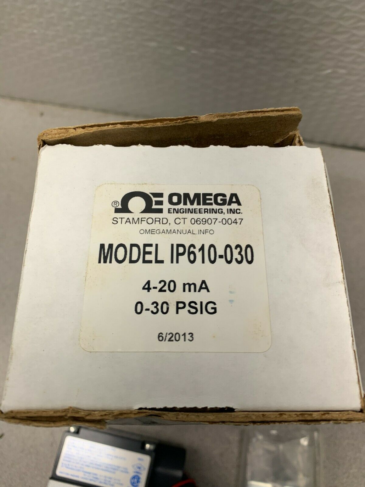 NEW IN BOX OMEGA I/P TRANSDUCER IP610-030