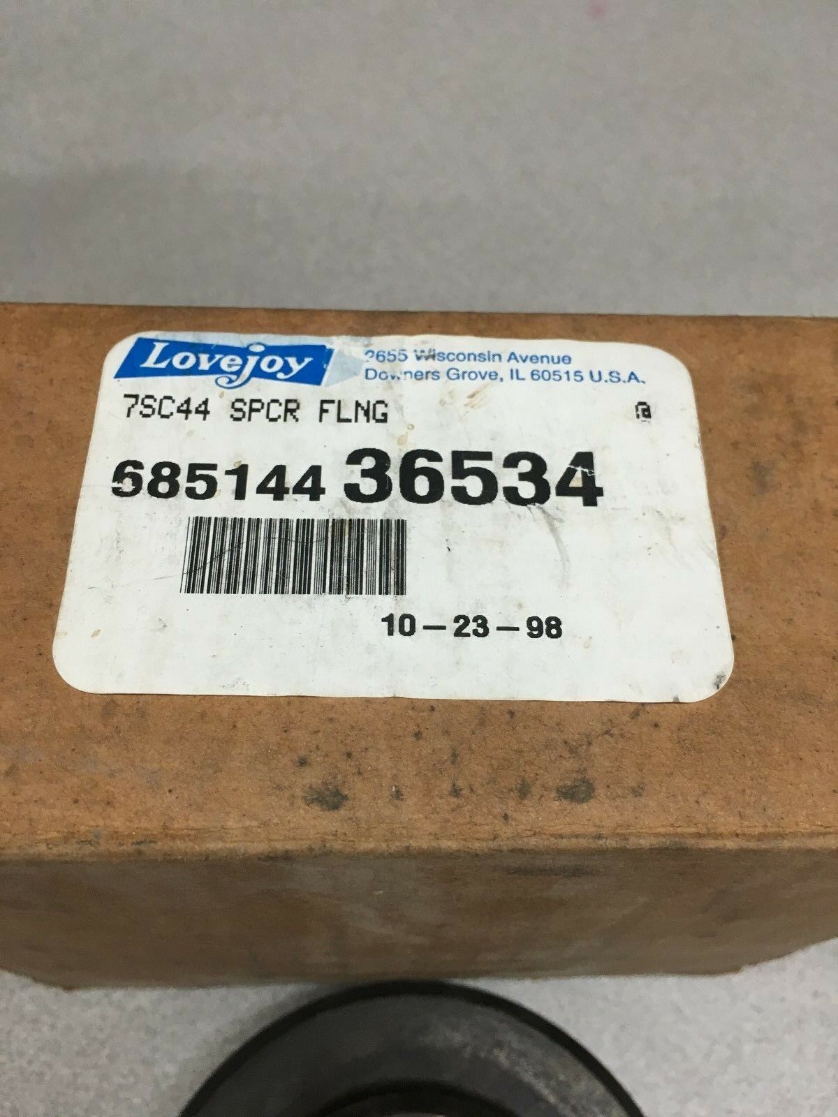 NEW IN BOX LOVEJOY 7SC44 SPROCKET FLANGE 36534