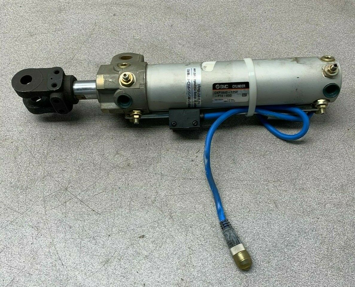 USED SMC PNEUMATIC CYLINDER CKP1A40-125Y-P74-85G