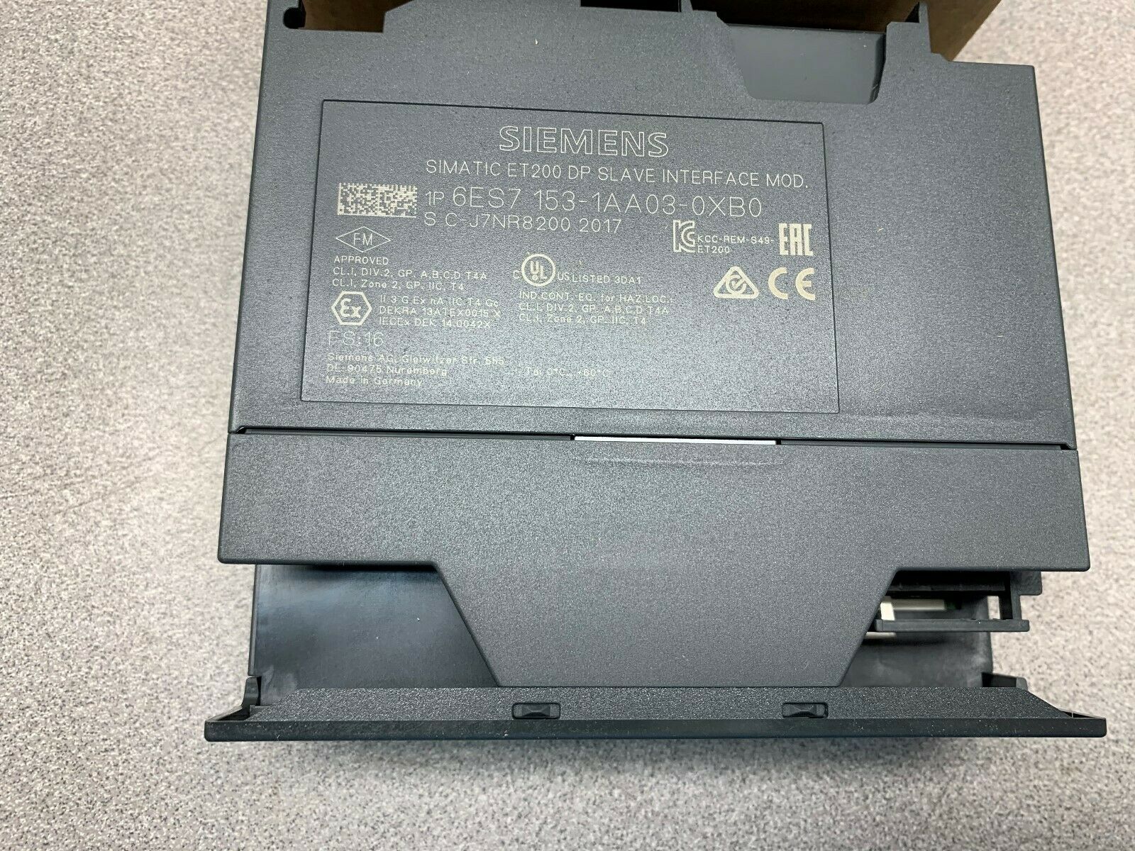 NEW IN BOX SIEMENS POWER SUPPLY 63S7 153-1AA03-0XB0