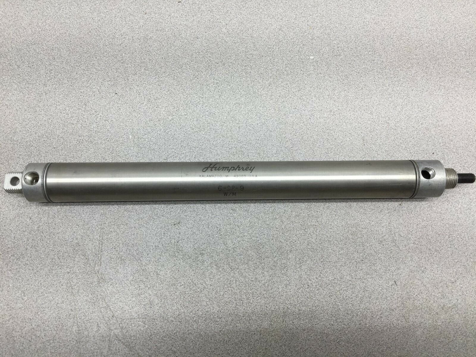 NEW NO BOX HUMPHREY PNEUMATIC CYLINDER 6-DP-9 W/M