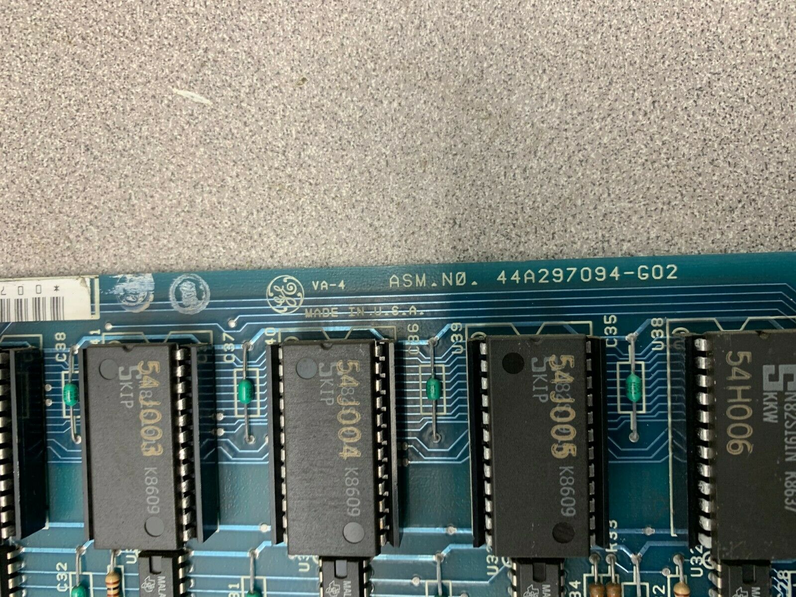 USED GENERAL ELECTRIC ADVANCED LOGIC CIRCUIT BOARD IC600CB502F