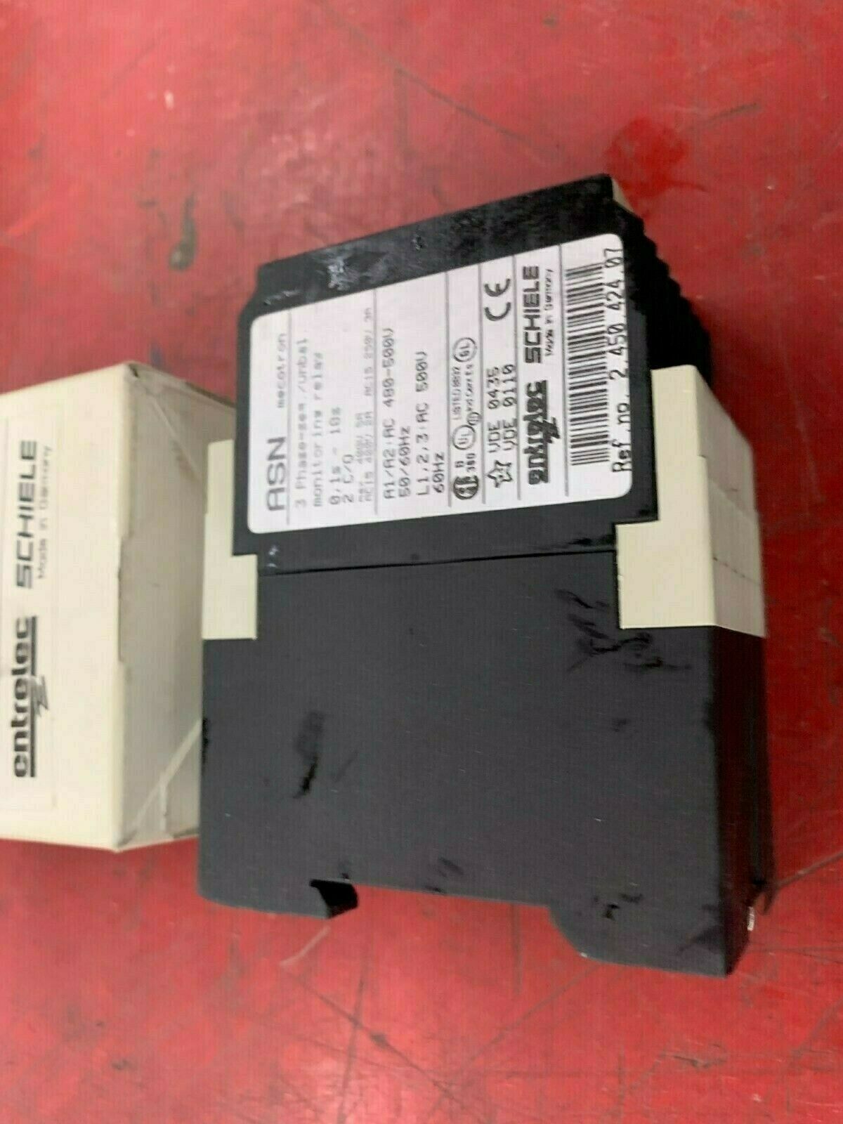 NEW IN BOX ENTRELEC SCHIELE MONITORING RELAY ASN