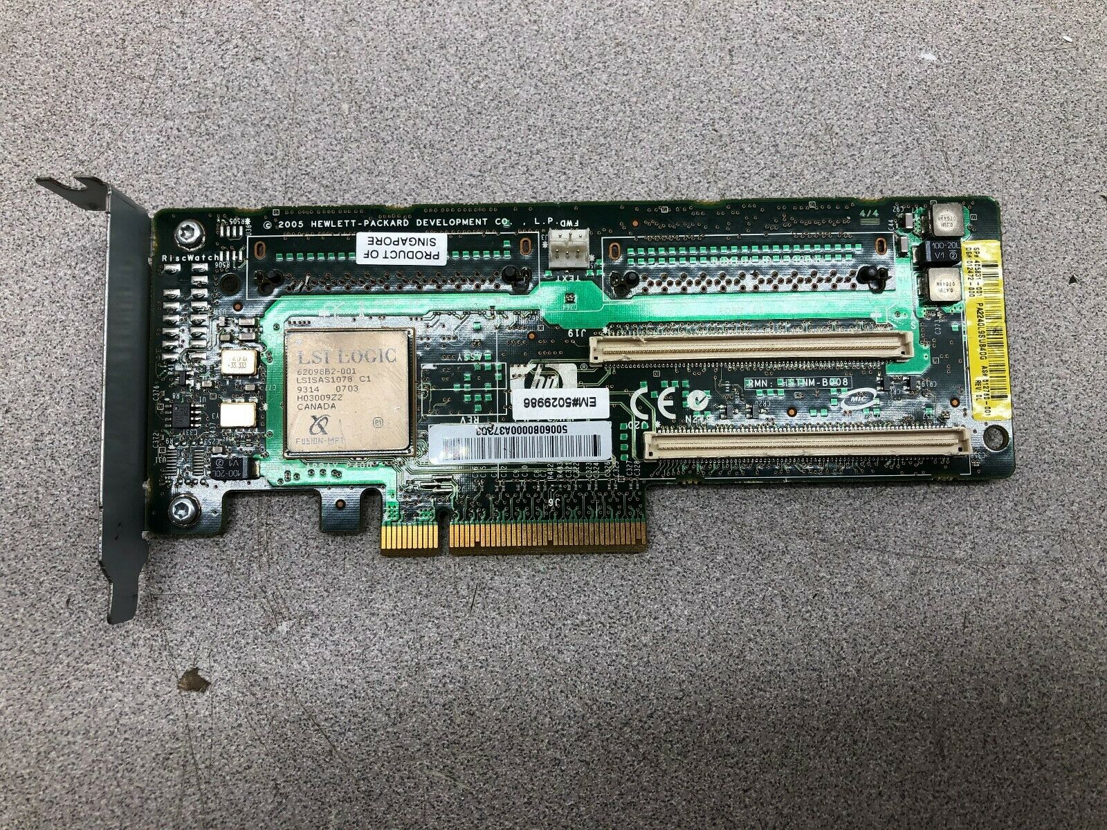 USED HEWLETT PACKARD SMART ARRAY CONTROLER CARD HSTNM-B008