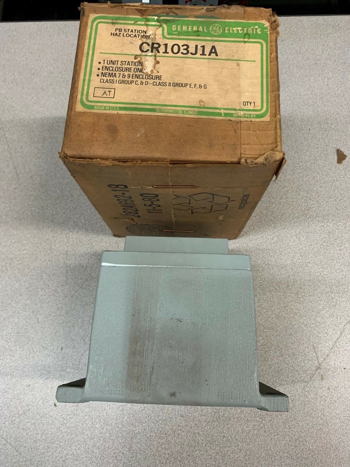 NEW IN BOX GE 1 UNIT STATION CR103J1A