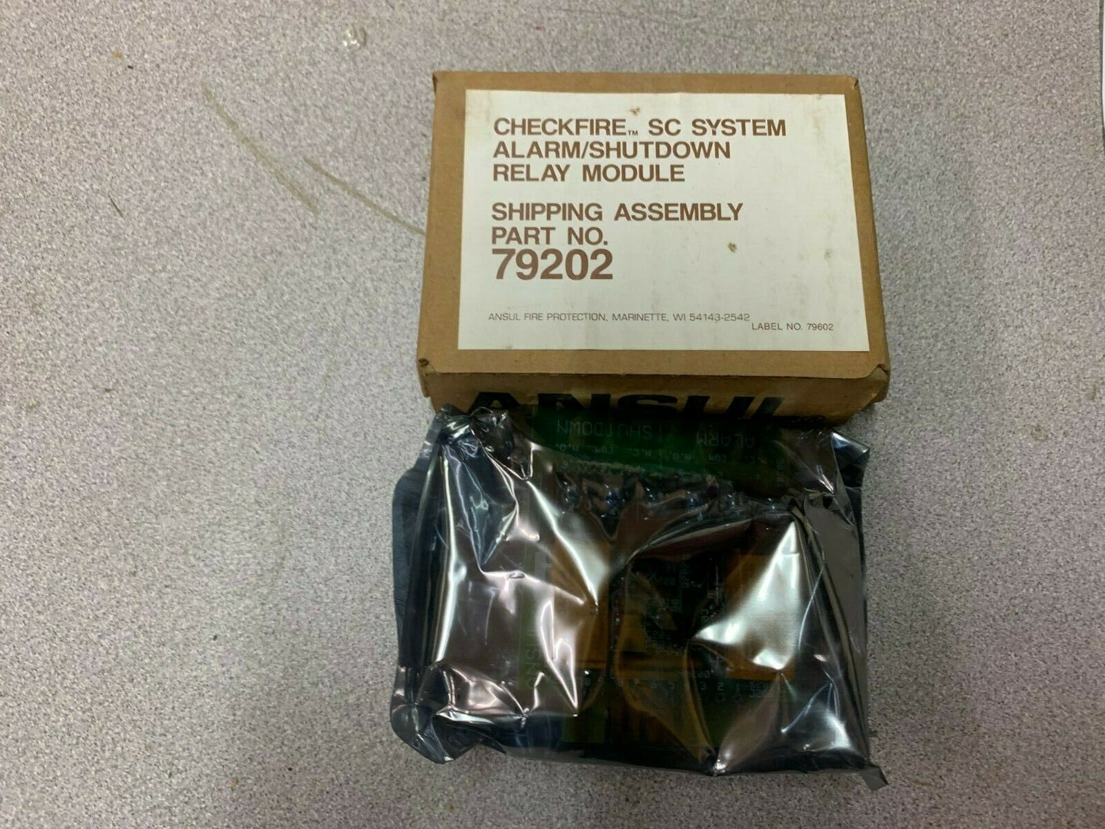 NEW IN BOX ANSUL RELAY MODULE 79202