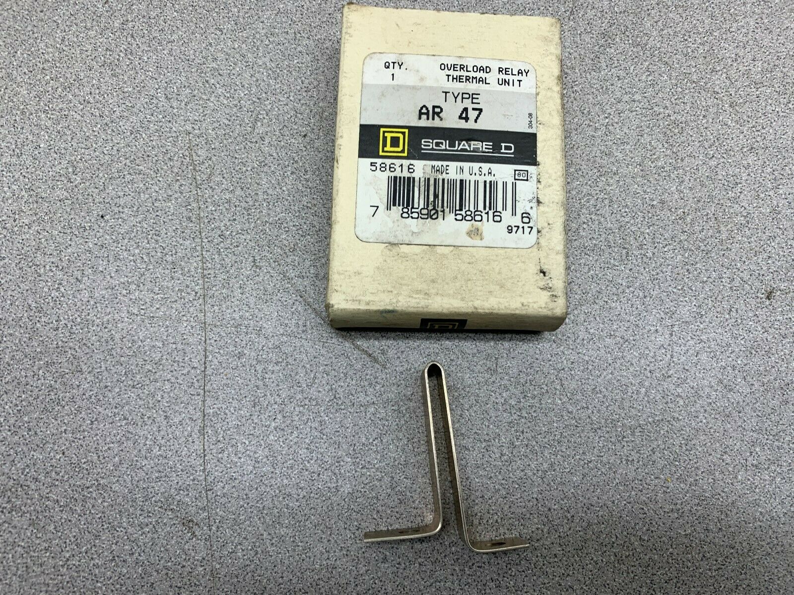 NEW IN BOX SQUARE D RELAY AR 47