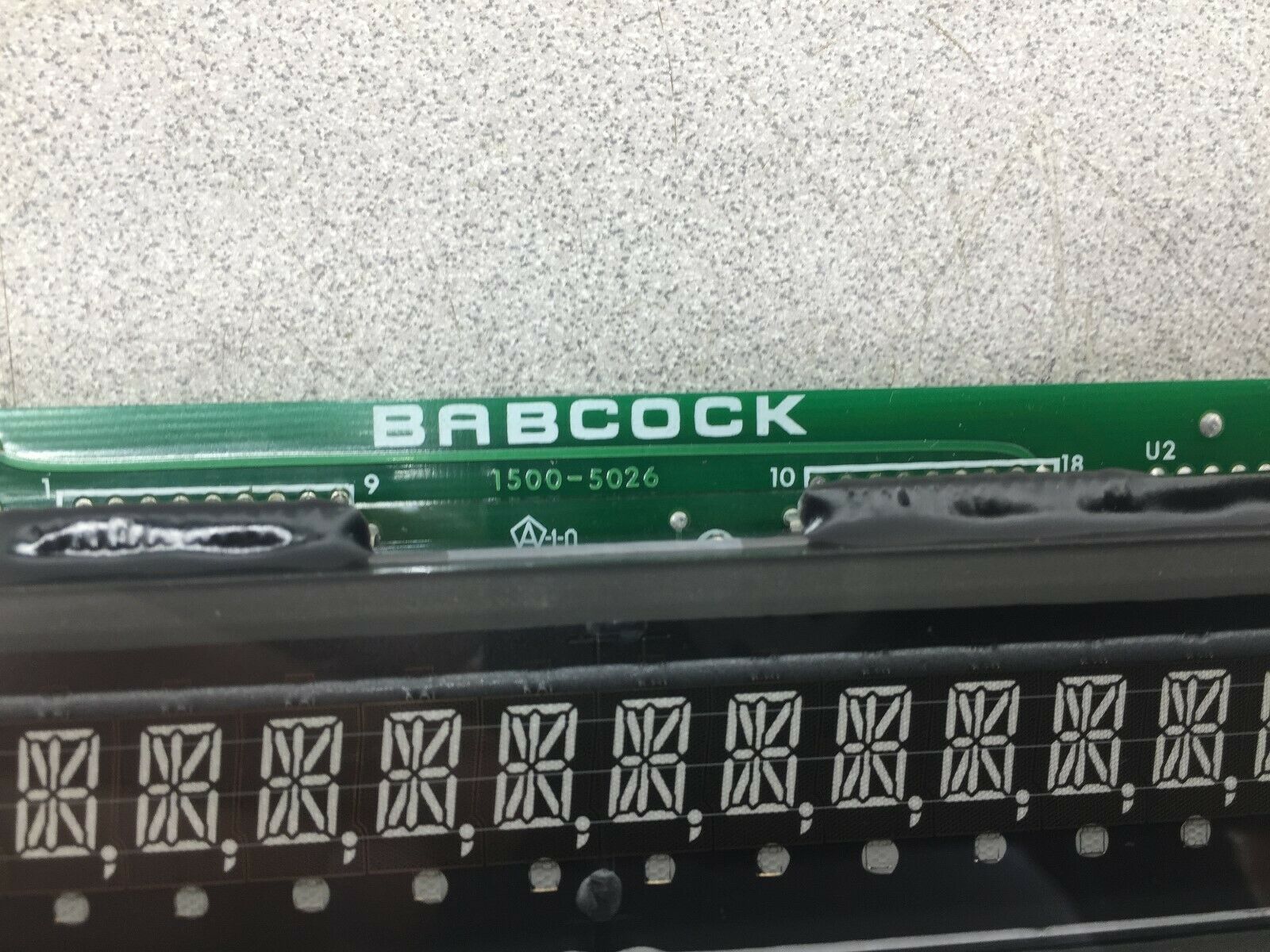 NEW NO BOX BABCOCK DIGITAL DISPLAY CONTROL BOARD VS-0120-11