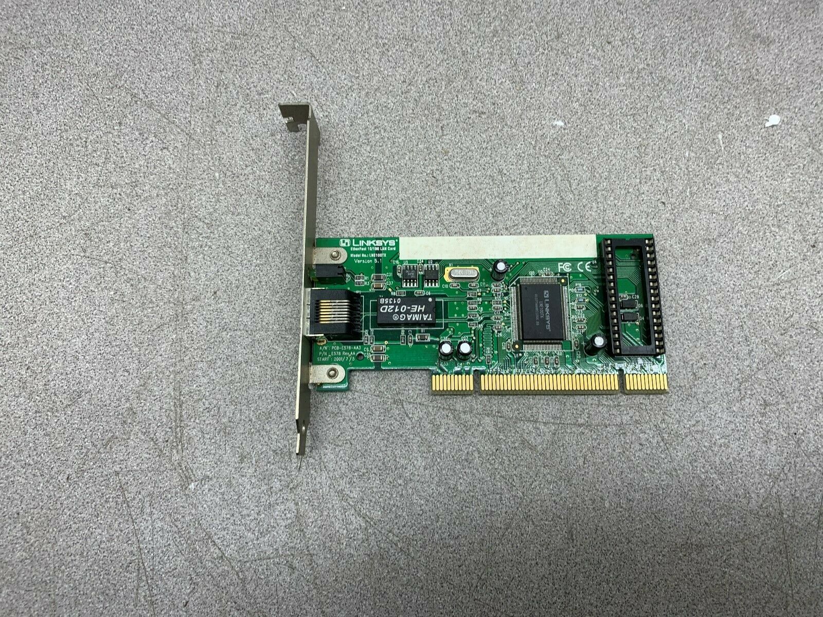 USED LINKSYS CIRCUIT BOARD 4LNE100TX