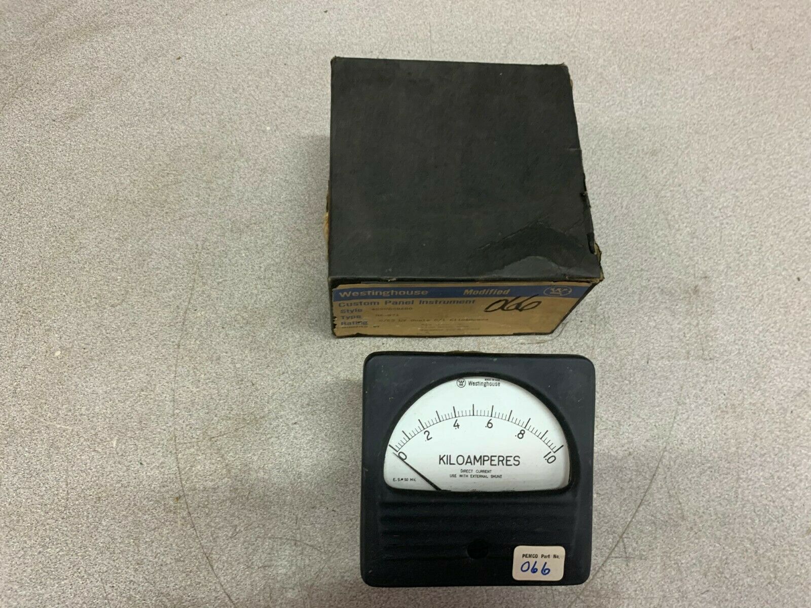 NEW IN BOX WESTINGHOUSE METER 409C569A50